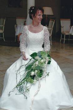 Braut in weiß