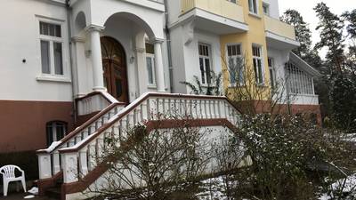 Eine beeindruckende Villa: Das Haupthaus von Bad Ebersberg