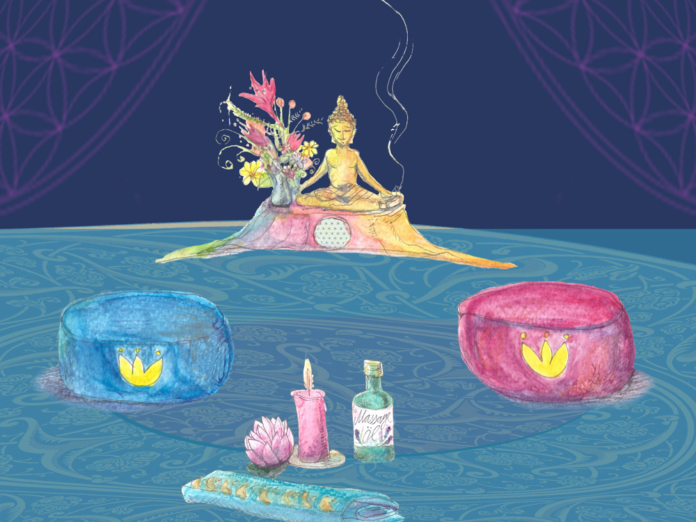 BeFree Tantra Rituale: Nehmen Sie sich Zeit, Ihren Ritualplatz schön zu gestalten